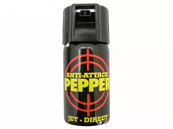 Spray de défense au poivre Anti-Attack OC JET 40ml