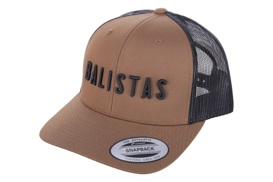 Casquette BALISTAS Heritage - Trucker Coyote Brown/Black