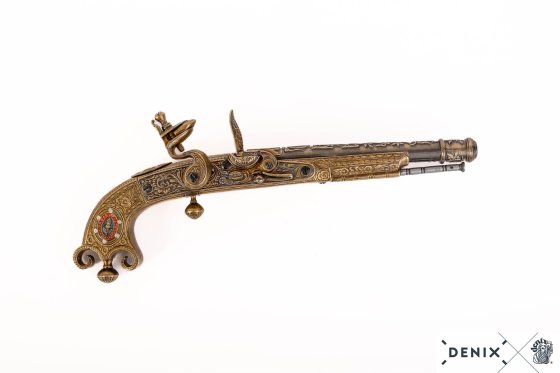 Réplique de pistolet à silex, Écosse 1760