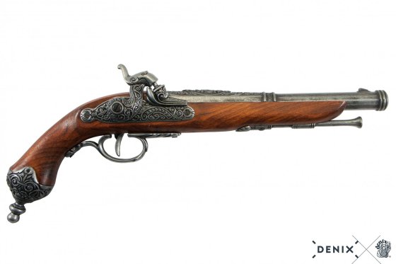 Réplique de pistolet à percussion Brescia, Italie 1825