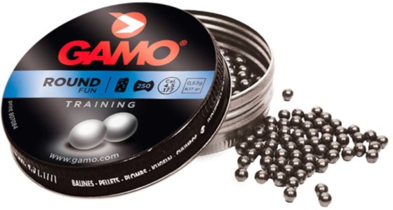 Billes en plomb 4,5mm Gamo Round 250 pièces