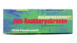 Pyro flare Zink 550 Knatterpatronen Silber 1pc