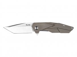 Couteau Ruike P138-W brun