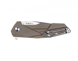 Couteau Ruike P138-W brun