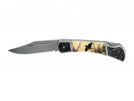 Couteau pliant Joker motif oiseau 8 cm