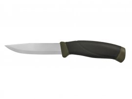 Couteau Morakniv Companion MG Heavy Duty vert acier carbone
