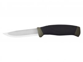 Couteau Morakniv Companion MG vert acier carbone