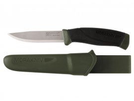 Couteau Morakniv Companion MG vert acier carbone