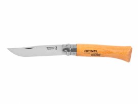 Couteau Opinel 10 Fermeture Karbon Hêtre