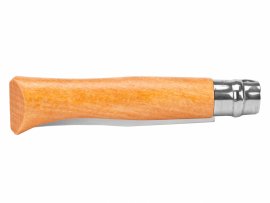 Couteau Opinel 12 Fermeture Karbon Hêtre