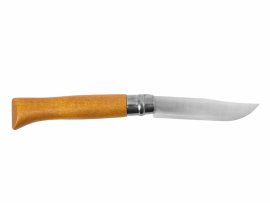 Couteau Opinel 12 Fermeture Karbon Hêtre