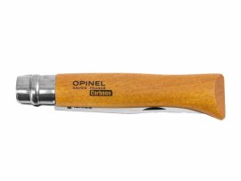 Couteau Opinel 12 Fermeture Karbon Hêtre