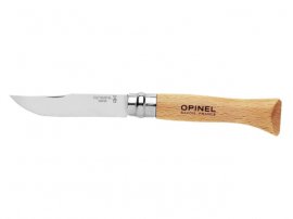 Opinel 12 Couteau de fermeture Inox Hêtre