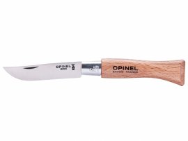 Couteau Opinel 5 Pliant Inox Hêtre