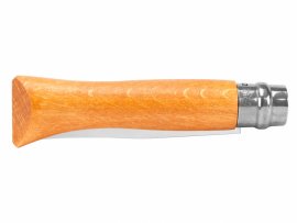 Couteau Opinel 6 pliant carbone hêtre