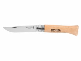 Opinel 6 Couteau de fermeture Inox Hêtre