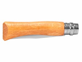 Couteau Opinel 7 pliant carbone hêtre