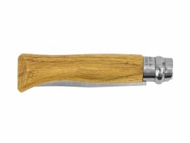 Couteau Opinel 8 pliant Inox hêtre motif sanglier