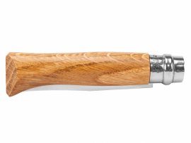 Couteau Opinel 8 pliant Inox hêtre motif poissons