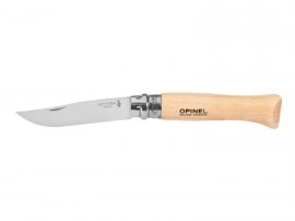 Opinel 9 Couteau de fermeture Inox Hêtre