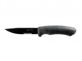 Couteau Morakniv Bushcraft SRT noir dentelé