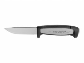Couteau Morakniv Craft Pro Robust noir-gris en acier au carbone