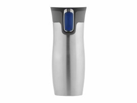 Mug isotherme Contigo West Loop 2.0 0,47 l steel sans logo