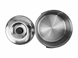 Set de cuisson en acier inoxydable pour 2 personnes