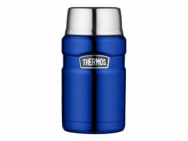 Thermos King 0,71 l bleu thermos alimentaire avec cuillère