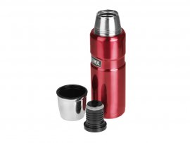 Bouteille isotherme Thermos King 0,47 l rouge