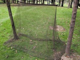 Moustiquaire de camping MFH verte 2x1 5x1 m