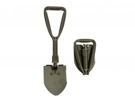 Petite pelle de campagne Army MFH avec étui