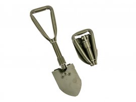 Petite pelle de campagne Army MFH avec étui