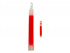Bâton lumineux chimique rouge