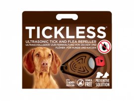 Répulsif à tiques pour animaux Tickless marron