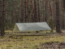 Bâche de randonnée tarp Lesovik Groza 2 verte