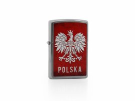 Briquet Zippo Pologne rouge 60.002.128