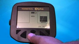 Détecteur de métaux Teknetics Alpha 8