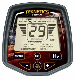 Détecteur de métaux Teknetics Patriot