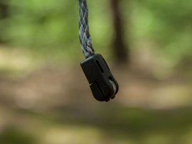 Ensemble de hamacs suspendus Lesovik Smuk noir
