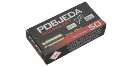 Cartouches à blanc Pobjeda 9mm pistolet 50pcs
