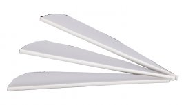 Flèches Balistas blanches 3pcs