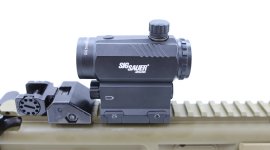Carabine à air Sig Sauer MPX 4,5mm FDE Sand avec collimateur