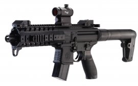 Carabine à air Sig Sauer MPX 4,5mm avec viseur point rouge