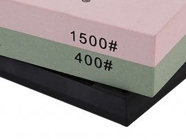 Pierre à aiguiser pour couteaux Taidea T6540W 400/1500