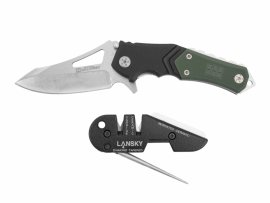 Set couteau Lansky Responder 7 + aiguisoir PSMED01