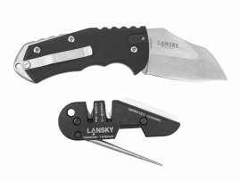 Set Lansky couteau World Legal + affûteur PSMED01