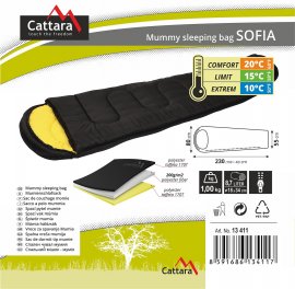 Sac de couchage momie Sofia 210cm