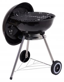 Barbecue au charbon de bois à couvercle Bari 46 cm