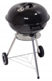 Barbecue au charbon de bois à couvercle Bari 46 cm